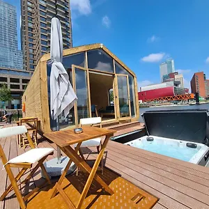 Wikkelboat Nr5 At Floating Rijnhaven , Rotterdam Nederland